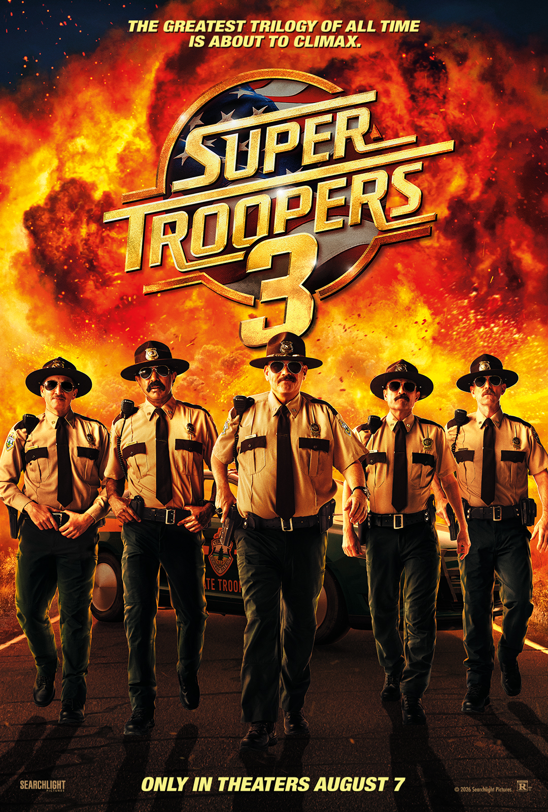 Super Troopers 3, coming to the Fleur Cinema & Cafe in Des Moines, IA